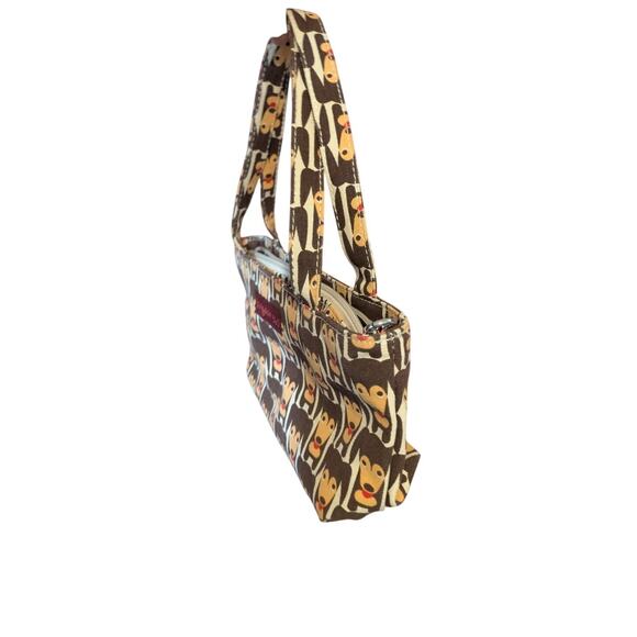 BUNGALOW 360 Small Canvas Happy Dog Purse - Picture 8 of 8